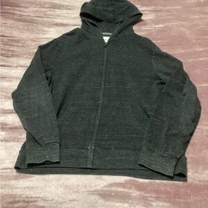 Old Navy Men's Dark Gray Zip-Up Sweater